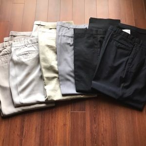 Lot of 6 Men’s Slacks